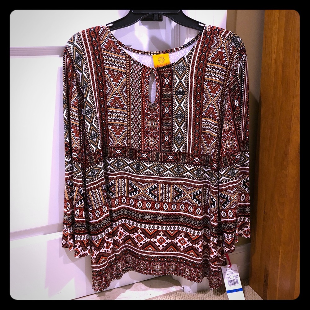 Ruby Road BoHo Knit Top